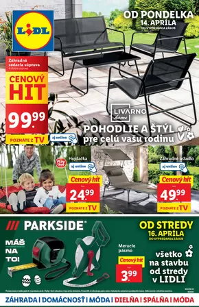 Katalóg Lidl v Prešov | Zľavy a akcie | 2025-04-14T00:00:00.000Z - 2025-04-20T00:00:00.000Z