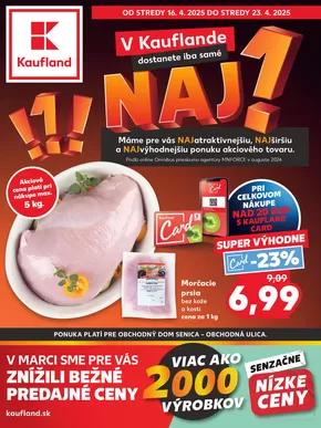 Katalóg Kaufland | Nové ponuky na objavenie | 2025-04-16T00:00:00.000Z - 2025-04-23T00:00:00.000Z