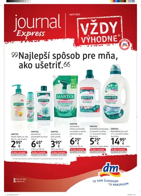 Katalóg Dm Drogerie v Trnava | Journal a active beauty | 2025-04-01T00:00:00.000Z - 2025-04-30T00:00:00.000Z