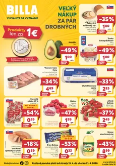 Katalóg Billa v Bratislava | Atraktívne špeciálne ponuky pre všetkých | 2026-04-15T00:00:00.000Z - 2026-04-21T00:00:00.000Z