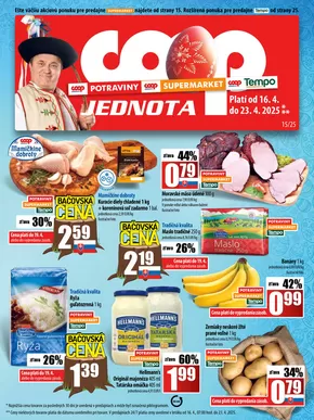 Katalóg COOP Jednota v Prešov | Špeciálne ponuky pre vás | 2025-04-16T00:00:00.000Z - 2025-04-23T00:00:00.000Z