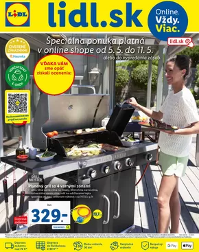 Katalóg Lidl v Bratislava | Platný od 05. 05. 2025 | 2025-05-01T00:00:00.000Z - 2025-05-11T00:00:00.000Z