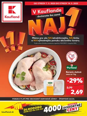Katalóg Kaufland | Aktuálne ponuky a akcie | 2025-05-07T00:00:00.000Z - 2025-05-14T00:00:00.000Z