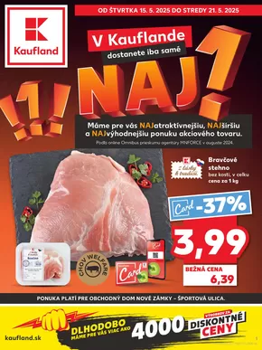 Katalóg Kaufland | Špeciálne ponuky pre vás | 2025-05-15T00:00:00.000Z - 2025-05-21T00:00:00.000Z