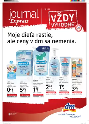 Katalóg Dm Drogerie v Dunajská lužná | Journal a active beauty | 2025-05-15T00:00:00.000Z - 2025-05-29T00:00:00.000Z