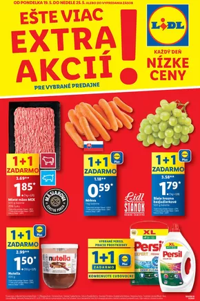 Katalóg Lidl v Krompachy | Skvelá ponuka pre všetkých zákazníkov | 2025-05-19T00:00:00.000Z - 2025-05-25T00:00:00.000Z