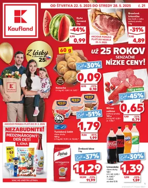 Katalóg Kaufland | Objavte atraktívne ponuky | 2025-05-22T00:00:00.000Z - 2025-05-28T00:00:00.000Z