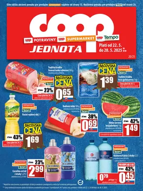 Katalóg COOP Jednota v Žilina | Leták COOP Jednota | 2025-05-22T00:00:00.000Z - 2025-05-28T00:00:00.000Z