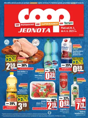 Katalóg COOP Jednota v Krupina | Leták COOP Jednota | 2025-05-29T00:00:00.000Z - 2025-06-04T00:00:00.000Z