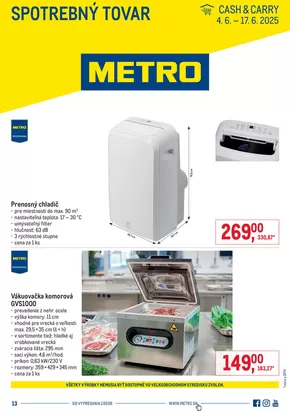 Katalóg METRO v Bratislava | Spotrebný tovar | 2025-06-04T00:00:00.000Z - 2025-06-17T00:00:00.000Z