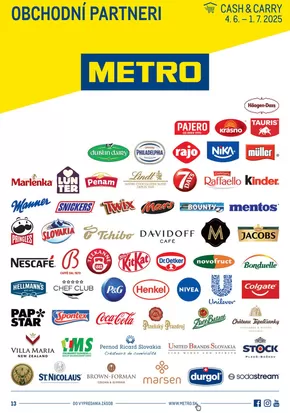 Katalóg METRO v Bratislava | Obchodní partneri | 2025-06-04T00:00:00.000Z - 2025-07-01T00:00:00.000Z