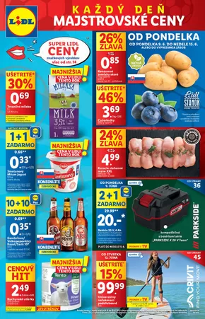 Katalóg Lidl v Nitra | Platný od pondelka 09. 06. 2025 | 2025-06-09T00:00:00.000Z - 2025-06-15T00:00:00.000Z