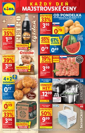 Katalóg Lidl v Bratislava | Platný od pondelka 16. 06. 2025 | 2025-06-16T00:00:00.000Z - 2025-06-22T00:00:00.000Z