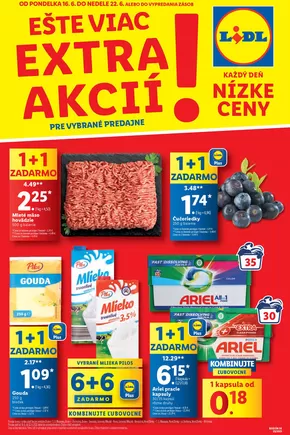 Katalóg Lidl v Bratislava | Skvelá ponuka pre lovcov výhodných ponúk | 2025-06-16T00:00:00.000Z - 2025-06-22T00:00:00.000Z