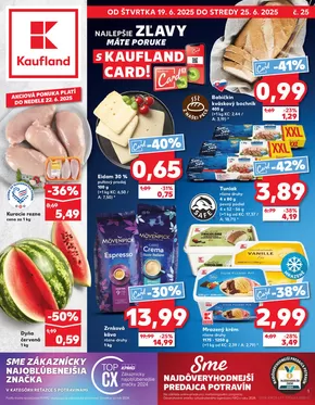 Katalóg Kaufland | Objavte atraktívne ponuky | 2025-06-19T00:00:00.000Z - 2025-06-25T00:00:00.000Z