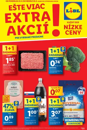 Katalóg Lidl v Šamorín | Skvelé zľavy na vybrané produkty | 2025-06-23T00:00:00.000Z - 2025-06-29T00:00:00.000Z