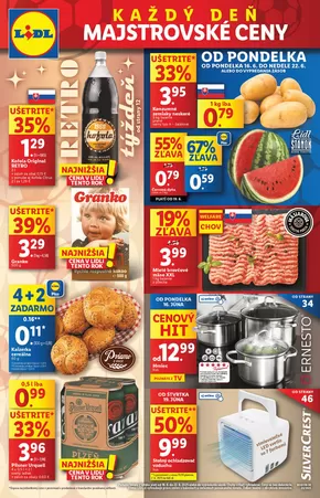 Katalóg Lidl v Senec | Platný od pondelka 16. 06. 2025 | 2025-06-16T00:00:00.000Z - 2025-06-22T00:00:00.000Z