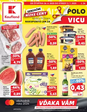 Katalóg Kaufland v Trenčín | Nové ponuky na objavenie | 2025-06-26T00:00:00.000Z - 2025-07-02T00:00:00.000Z