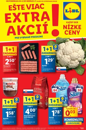 Katalóg Lidl v Košice | Platné od 30. 06. 2025 | 2025-06-30T00:00:00.000Z - 2025-07-06T00:00:00.000Z