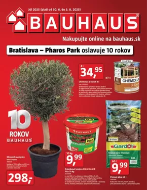 Katalóg BAUHAUS | BAUHAUS katalóg | 2025-06-30T00:00:00.000Z - 2025-08-03T00:00:00.000Z