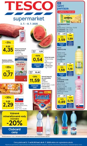 Katalóg Tesco v Nitra | Naše najlepšie výhodné ponuky | 2025-07-02T00:00:00.000Z - 2025-07-08T00:00:00.000Z