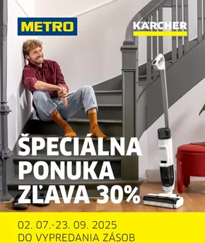 Katalóg METRO v Bratislava | Kärcher zľava 30 % | 2025-07-02T00:00:00.000Z - 2025-09-23T00:00:00.000Z