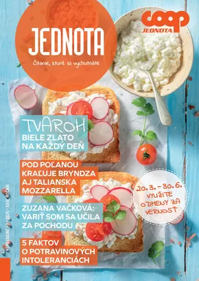 Katalóg COOP Jednota | Naše najlepšie ponuky pre vás | 2025-03-20T00:00:00.000Z - 2025-06-30T00:00:00.000Z
