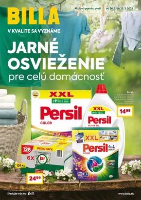 Katalóg Billa v Bratislava | Exkluzívne ponuky a výhodné ponuky | 2025-02-26T00:00:00.000Z - 2025-03-25T00:00:00.000Z