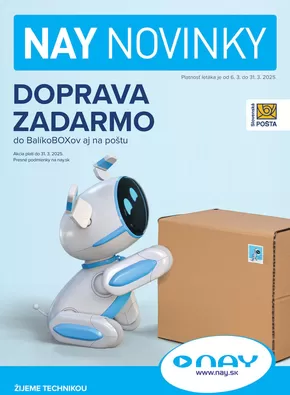 Katalóg NAY v Košice | Leták Marec 2025 | 2025-03-06T00:00:00.000Z - 2025-03-31T00:00:00.000Z