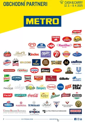 Katalóg METRO v Svätý Jur | Obchodní partneri | 2025-03-12T00:00:00.000Z - 2025-04-08T00:00:00.000Z