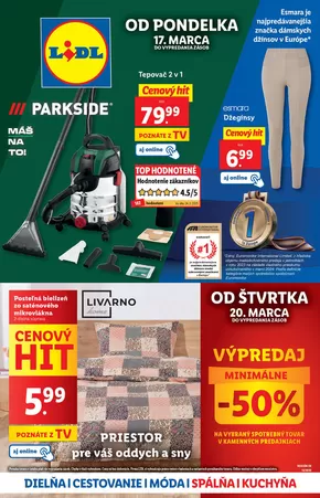 Katalóg Lidl v Bratislava | Najlepšie ponuky pre šetrných | 2025-03-17T00:00:00.000Z - 2025-03-23T00:00:00.000Z