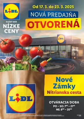 Katalóg Lidl v Bratislava | Ponuka platná od 17. 03. 2025 | 2025-03-17T00:00:00.000Z - 2025-03-23T00:00:00.000Z