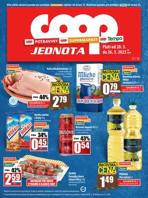 Katalóg COOP Jednota | Leták COOP Jednota | 2025-03-20T00:00:00.000Z - 2025-03-26T00:00:00.000Z