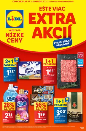 Katalóg Lidl v Medzilaborce | Platné od 17. 03. 2025 | 2025-03-17T00:00:00.000Z - 2025-03-23T00:00:00.000Z