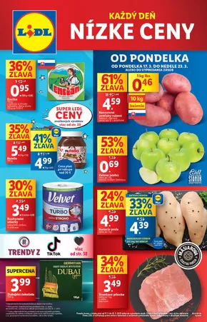 Katalóg Lidl v Bytča | Platný od pondelka 17. 03. 2025 | 2025-03-17T00:00:00.000Z - 2025-03-23T00:00:00.000Z