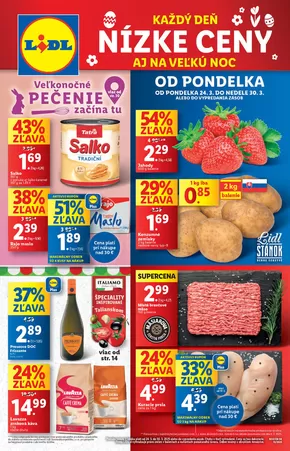 Katalóg Lidl v Medzilaborce | Platný od pondelka 24. 03. 2025 | 2025-03-24T00:00:00.000Z - 2025-03-30T00:00:00.000Z